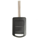 New Replacement 2 Button 433Mhz Remote Key Fob for Vauxhall Corsa C Combo Meriva