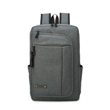 Men's Business Backpack 15.6-inch Waterproof Korean Fashion Style Sstudent Laptop Bag