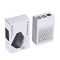 Black/White Assembled Exclouse Case + Quiet Cooling Fan + Heatsink Support GPIO or Camera