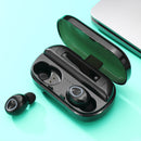 TWS Wireless bluetooth 5.0 Earphone LED Digital Display 3500mAh CVC8.0 Noise Cancelling IPX7 Waterproof Headphone with Mic