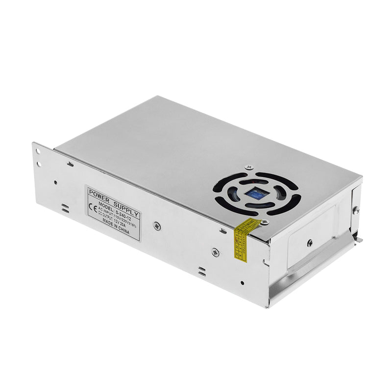 TWO TREES 12V 30A 360W 21.5*11.4*5cm Switching Power Supply With LED & Dual Input for 3D Printer