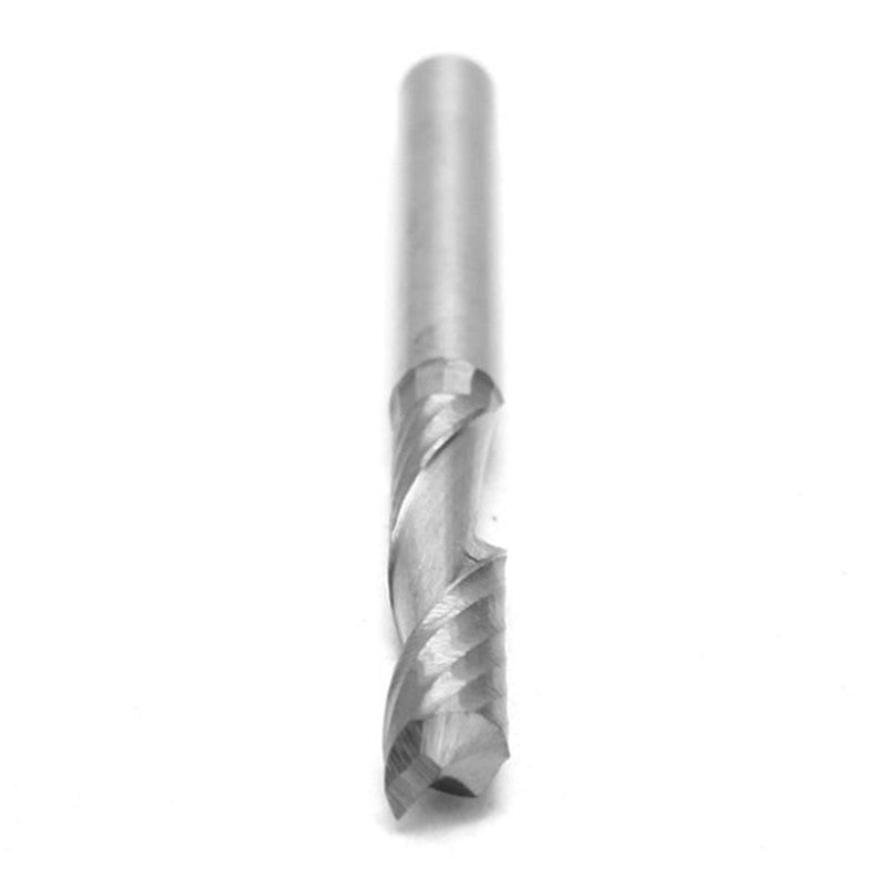 10pcs 3.175x17mm Single Flute End Mill Cutter 1/8 Inch Shank Tungsten Steel CNC Router Bit