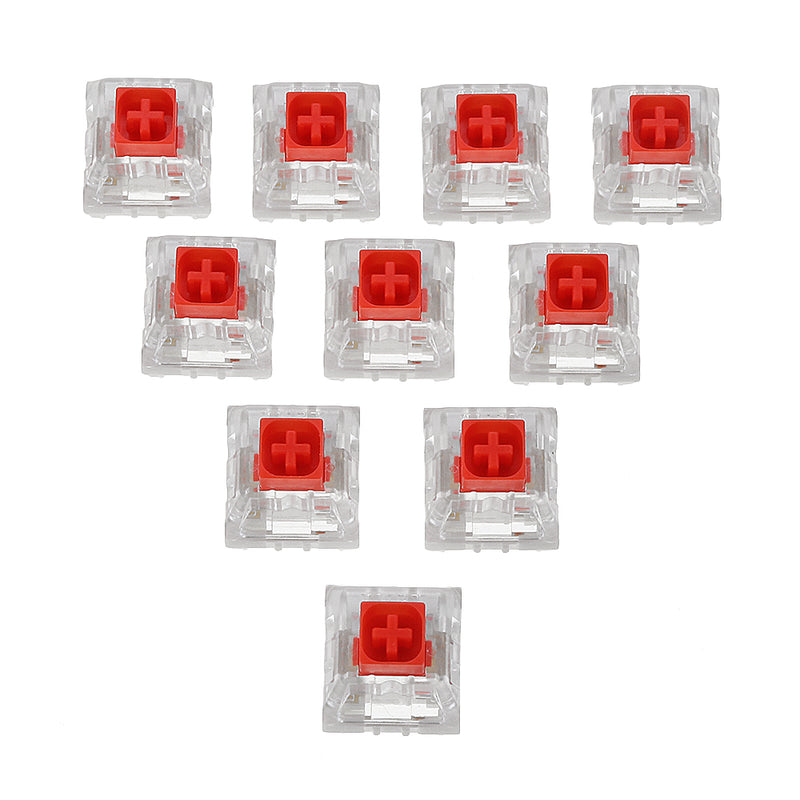 70PCS Pack Kailh BOX Red Switch Keyboard Switches for Keyboard Customization