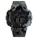 SKMEI 1472 Week Display Alarm Cowboy Waterproof Sports Digital Watch Men Watch