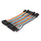 800pcs 10cm Female To Female Jumper Cable Dupont Wire For
