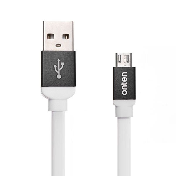 Onten OTN 7287 Lightning to Micro USB flat cable for Android devices Aluminum Alloy Shell