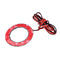 LED Angel Eyes Halo Ring Motorcycle Scooter Headlight Lamp