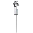 Multifunction Outdoor Garden Weather Station Meteorological Measurer Vane Tool Wind Rain Gauge Temperature Instruments