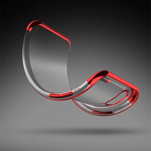 Bakeey 3 in 1 Shockproof Plating Bumper Transparent Soft TPU Protective Case for Samsung Galaxy A80 2019