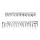 250pcs 2.54mm Dupont Connector 1/2/3/4/5 Pin Male Female Header Housing Crimp Connectors Terminal Jumper Wire Cable Connectors