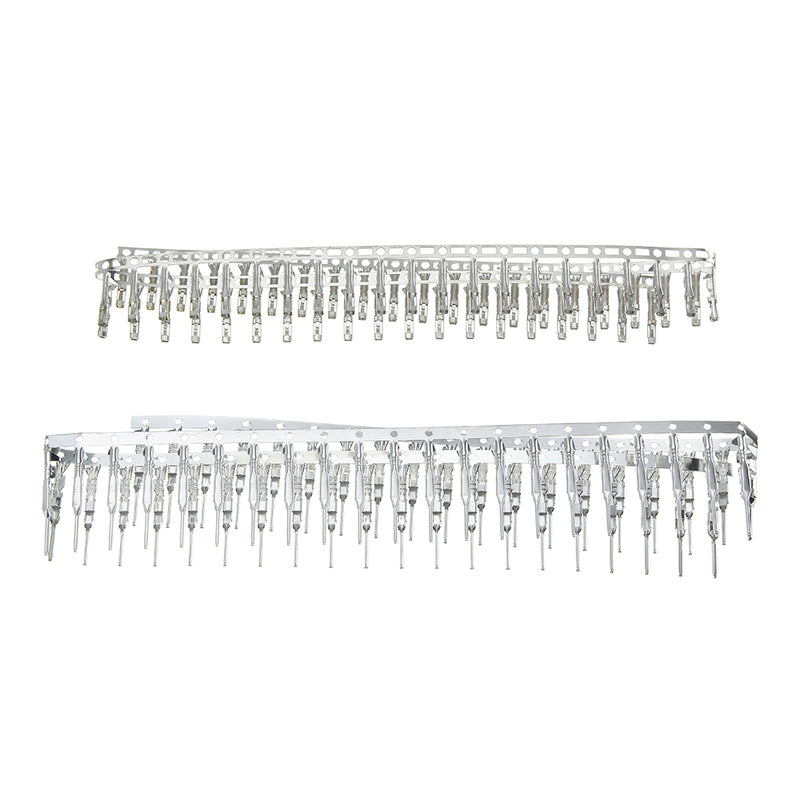 250pcs 2.54mm Dupont Connector 1/2/3/4/5 Pin Male Female Header Housing Crimp Connectors Terminal Jumper Wire Cable Connectors