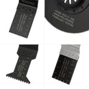 Drillpro 24Pcs Oscillating Saw Blade Multi Tool Quick Release Saw Blades Kit for Metal Wood Plastic Cutting Oscillating Tools for Dewalt/Porter C-able/Ryobi/Fein Multi/B-osch/Dremel