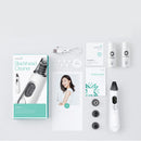 WellSkins WX-HT100 LED Display Blackhead Remover Vacuum Suction Facial Pore Cleaner Electric Acne Comedone Extractor with 4 Suction Heads From XIAOMI YOU PIN Electric Blackhead Suction