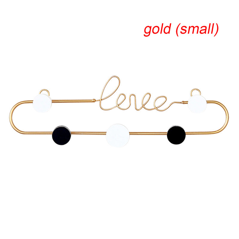 Wall Hanger Hook Ornaments Hat Clothes Organizer Household Craft Home Decor