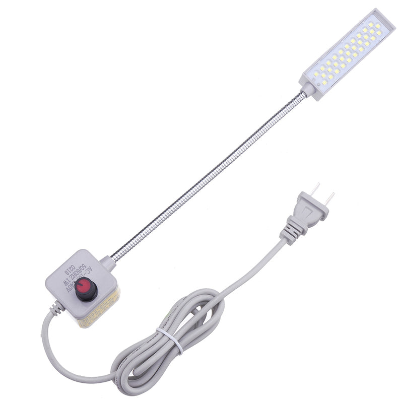 1W Super Bright 30 LED Sewing Machine Lamp Table Desk Work Light Magnetic Mounting Base AC110-220V