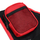 3 Tube Hip Quiver Archery Holder Bag with Adjustable Waist Belt Black