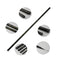 ZANLURE 2.7-7.2M Glass Fiber Black Stream Hand Pole Telescopic Spinning Freshwater Fishing Rod