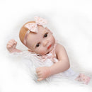 NPK 10 Inch 26cm Twins Reborn Baby Soft Silicone Doll Handmade Lifelik Baby Girl Dolls Birthday Gift