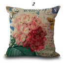 45x45cm Flower Style Cartoon Decorative Sofa Pillow Case Modern Floral Printed Cushion Cover