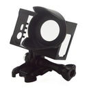 Anti-Exposure Frame Mount with Lens Hood Housing Case for GoPro HERO 4 3+/3