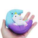 Cartoon Unicorn Moon Galaxy Pegasus Squishy Kawaii Squeeze Toy 11cm Sweet Slow Rising