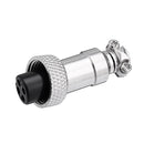GX12 4Pin 12mm Male & Female Wire Panel Circular Connector Aviation Socket Plug
