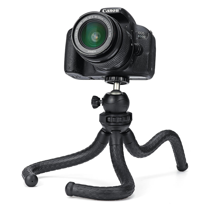 Flexible Tripod Horizontal 360 Hand Dial Rotating Disc Rotation Locking