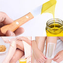 Waxing Stick Spatulas Stainless Steel Wax Holder for Hair Removal Applicator Home Use Epilator