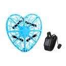 Heart UFO Flying Ball Toy Mini Inductive Suspension Drone Flying Toys with LED