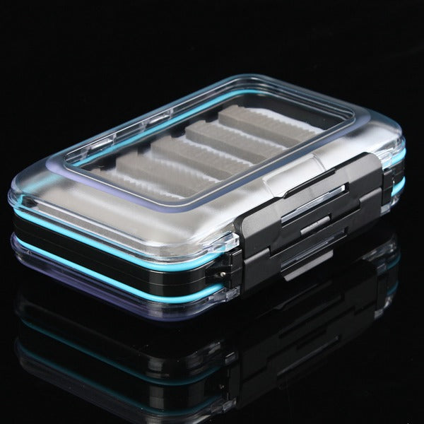 Double-side Fishing Box Waterproof Fly Fishing Box Fishing Tackle Box