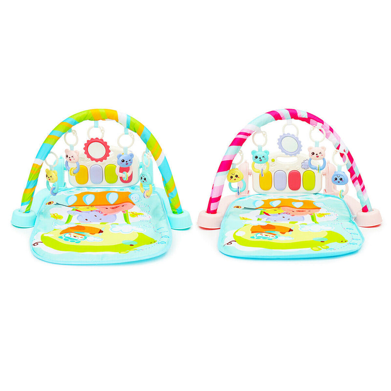 5 In 1 Baby Infant Gym Activity Floor Play Mat Piano Musical Educational Baby Playing Mat