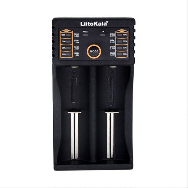 liitokala lii-202 5V 2A 18650/26650/16340/14500 Micro USB Battery Charger