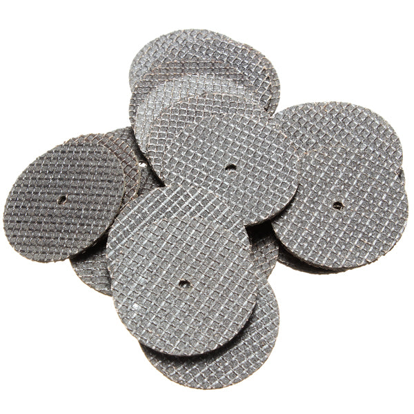 50Pcs Black Cutting 32mm Wheel Disc with 2 Mandrel Bit For Dremel Rotary Tool Set