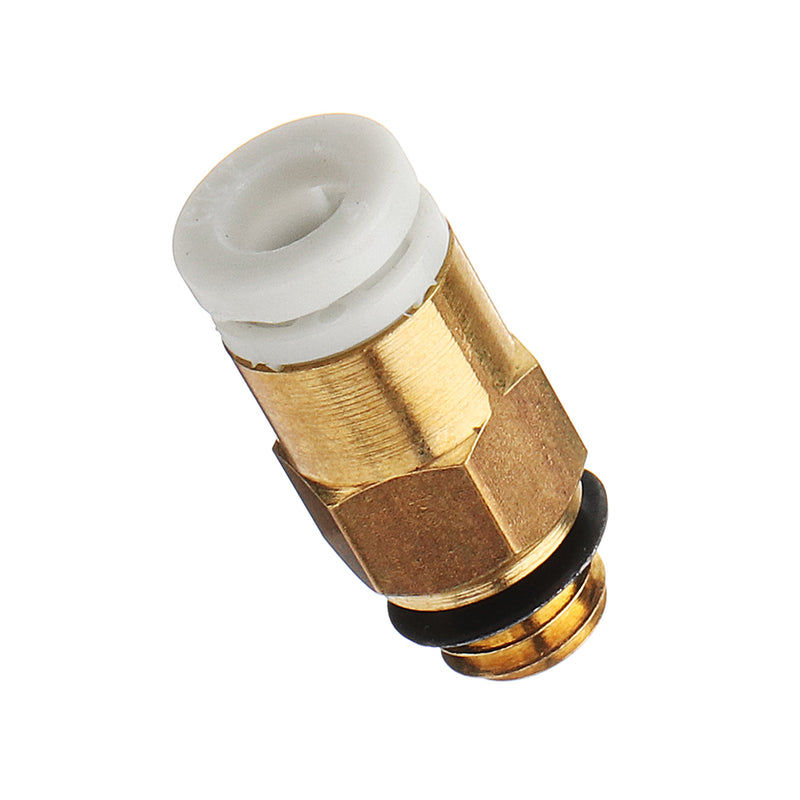 10pcs Creality 3D M6 Thread Nozzle Brass Pneumatic Connector Quick Joint For 3D Printer Remote