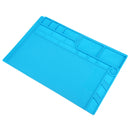 550x350mm Silicone Pad Heat Insulation Working Mat Soldering Phone Repair Tool