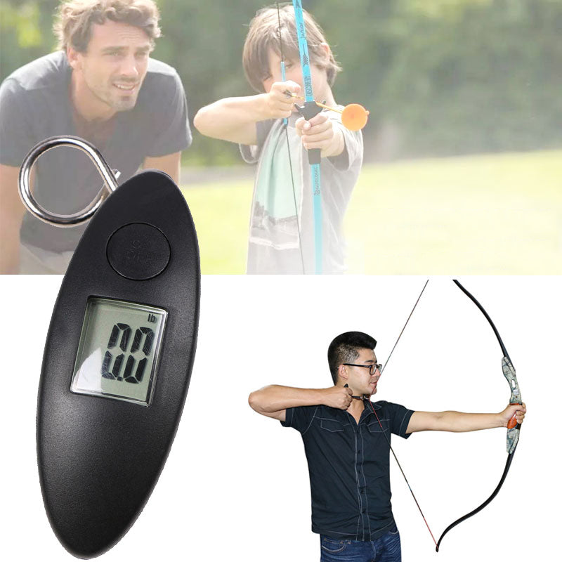 80LBS Bow Arrow Electronic Scale Portable Hunting Measuring Digital Shooting Pound Digital Bow