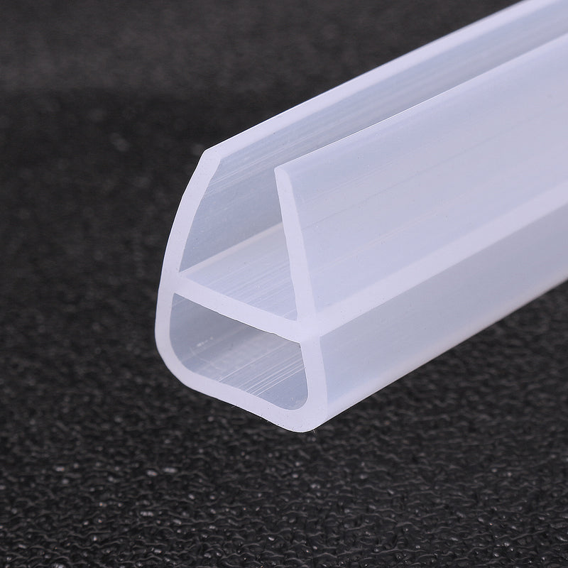U-Shape 1M Shower Screen Sealing Bath Shower Glass Door Strip 6mm/8mm/10mm/12mm