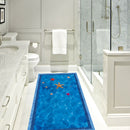 Miico FX82022 3D Starfish Shell Pool Stickers Summer Aquarium Toilet Door Decoration Wall Sticker