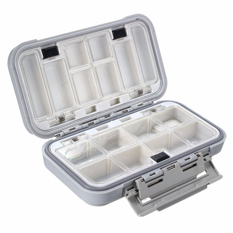 Waterproof Compartments Fly Fishing Lures Case Hooks Box Fishing Accessories