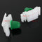 10pcs Car Door Bump Strip Fastener Clips Exterior Side Trim Moulding For BMW E36