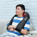 Electric Neck Back Shoulder Heat Spa Massager Machine Car Home Use