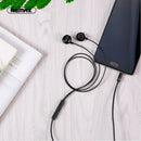 REMAX RM-711 Wired Music Earphone Noise Cancelling Fashion HiFi In-Ear Headphone for iPhone Xiaomi