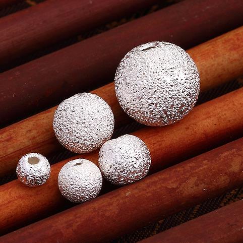 5pcs 925 Sterling Silver DIY Jewelry Accessories Loose Beads Design
