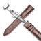 Bakeey 22mm Genuine Leather Strap Replacement Alligator Grain Watch Band