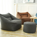 Large Bean Bag Chair Covers Lazy Sofa Indoor Seat Armchair Washable Cozy Game Lounger