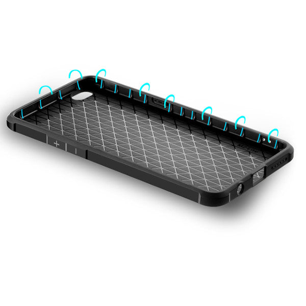 Bakeey Shockproof Soft Silicone Case+Tempered Glass Screen Protector for Nubia M2 Global Rom