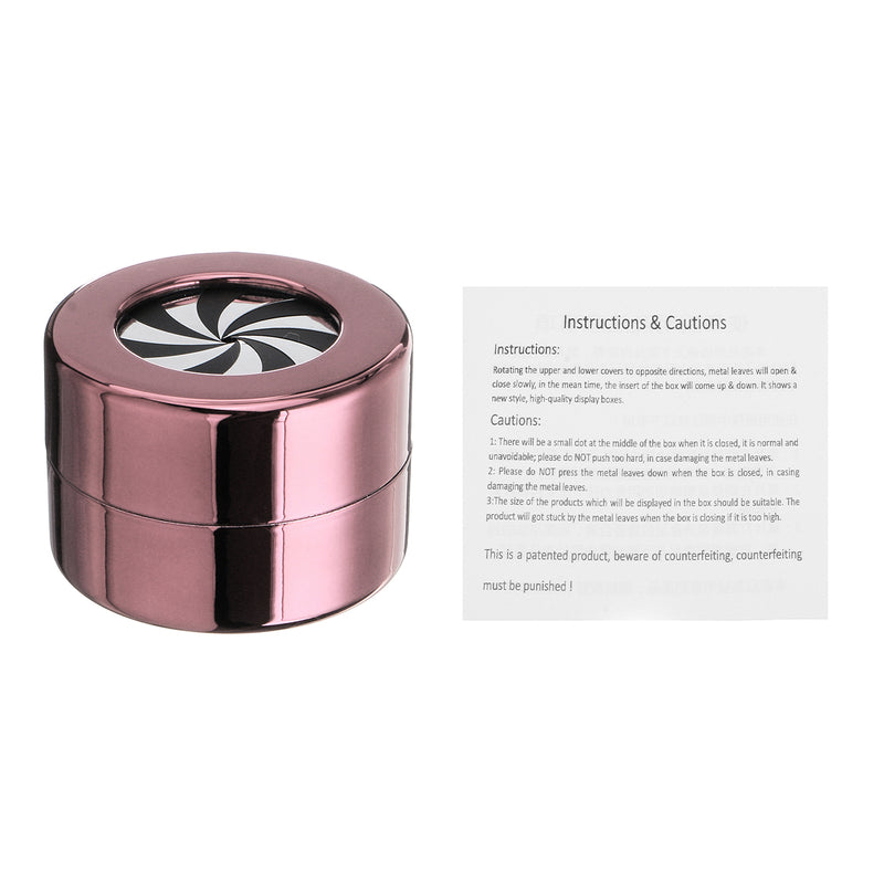 Creative Jewelry Box Girls Rings Storage Organiser Display Holder Travel Case