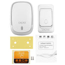 300M Waterproof Wireless Doorbell 36 Songs Chime WiFi Music Door Bell EU US Plug