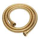 1.6m Water Tube Gold Shower Head Hose Long Flexible Stainless Steel Tube Bathroom