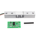 HX711 24bit AD Module + 1kg Aluminum Alloy Scale Weighing Sensor Load Cell Kit For